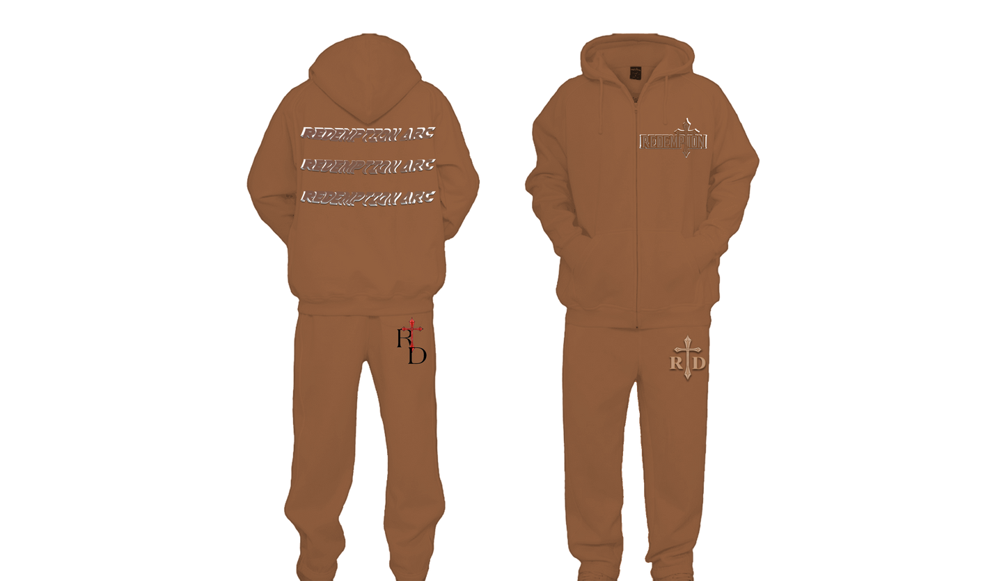 *Brown Redemption Sweatsuit