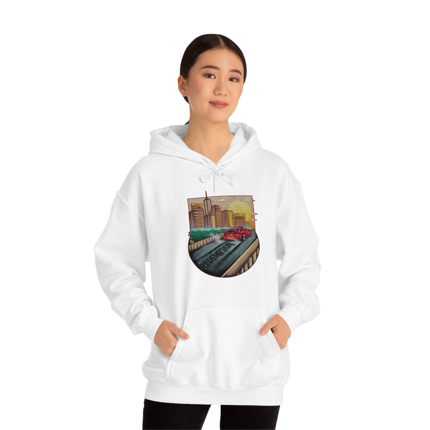 Redemption Arc Race car Hooded Sweatshirt