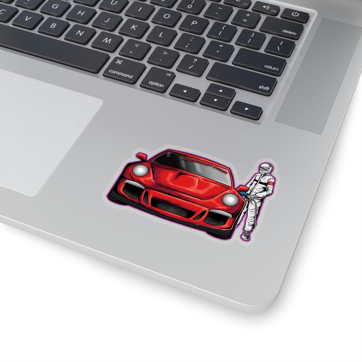 Red3mption Race Car Driver Sticker