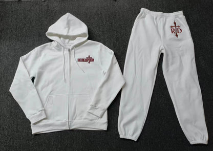 White Redemption Complete Sweatsuit