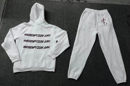 White Redemption Complete Sweatsuit