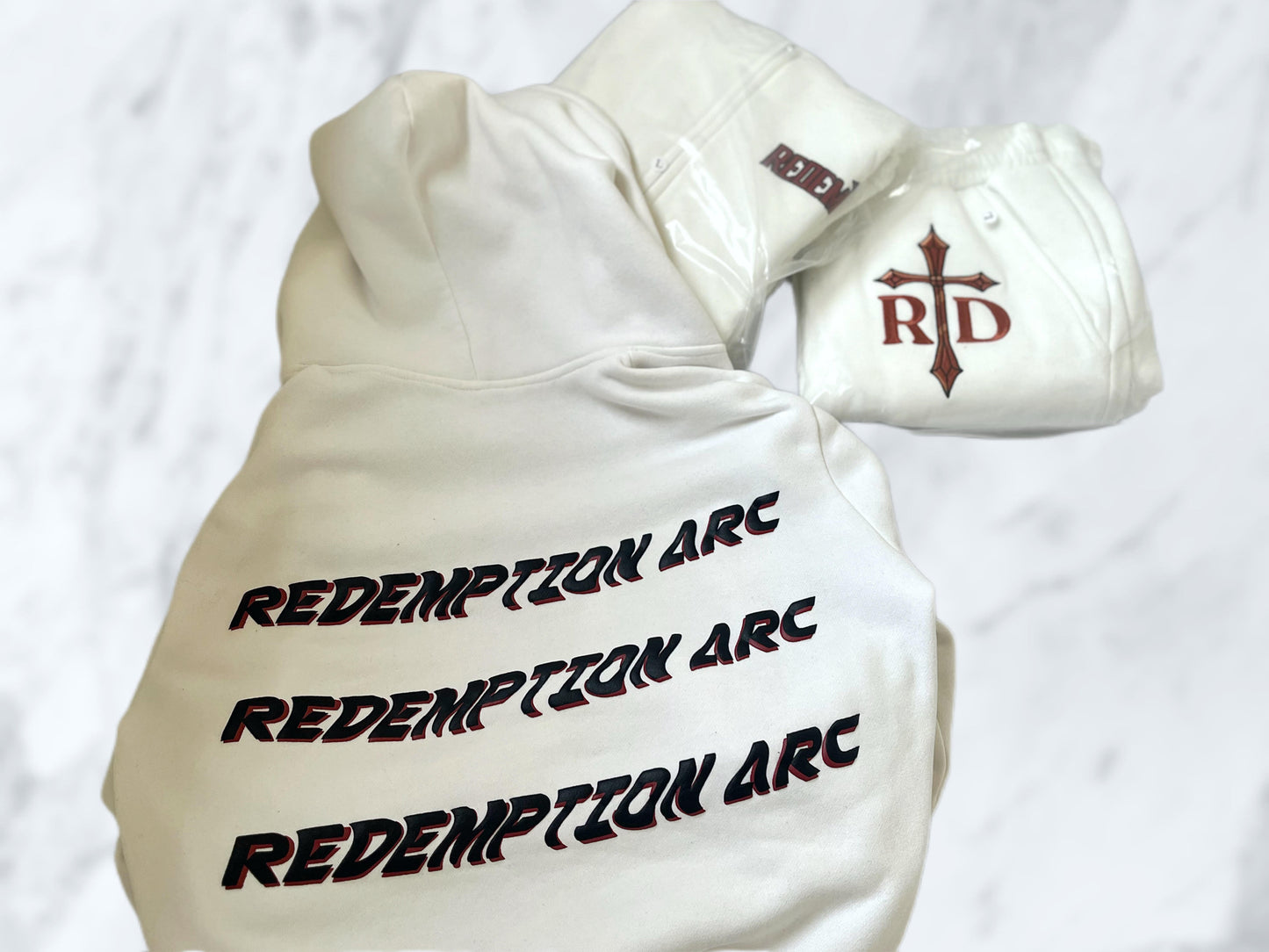 White Redemption Complete Sweatsuit